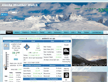 Tablet Screenshot of alaskaweatherwatch.com
